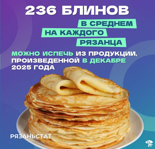 Рязанская область лидирует в ЦФО по производству муки