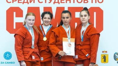Рязанские самбисты завоевали медали студенческого чемпионата России