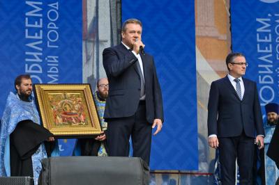 Николай Любимов принял участие в торжествах, приуроченных к 650-летию Калуги