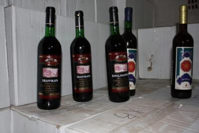 В рязанском селе изъяты грузинские вина