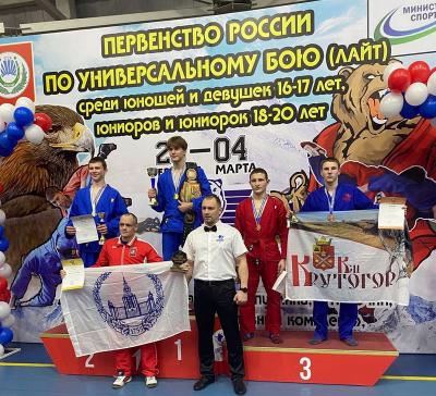 Рязанцы завоевали медали первенства России по универсальному бою