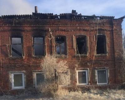 В Клепиковском районе сгорел двухэтажный дом
