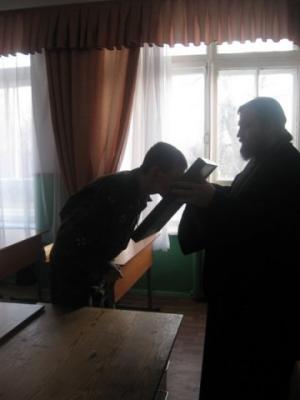 С воспитанниками рязанской школы-интерната провели православную беседу