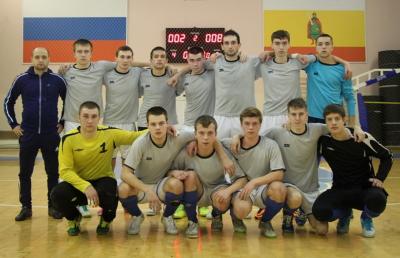 Рязанская мини-футбольная команда «ДЮСШ» в Белгороде проиграла два матча местным