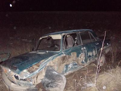 ВАЗ-21074 неудачно зацепил МАЗ с полуприцепом близ Михайлова
