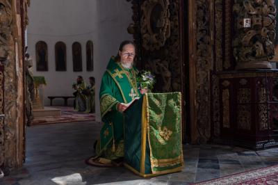 Митрополит Марк совершил литургию в Успенском соборе Рязани
