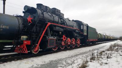 В Ряжск доставили паровоз для монумента Славы железнодорожникам