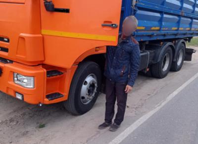 В Ряжске задержали пьяного водителя «Камаза»