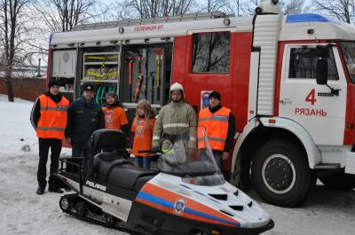 В Рязани открылся клуб добровольных пожарных и спасателей