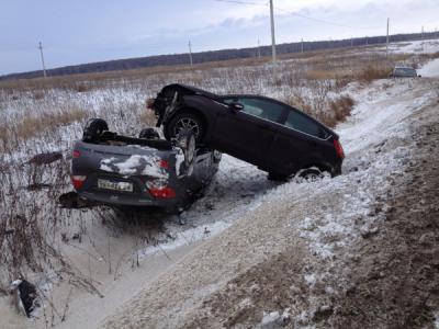 Ford Fiesta насмерть сбил женщину на обочине автодороги Рязань – Ряжск