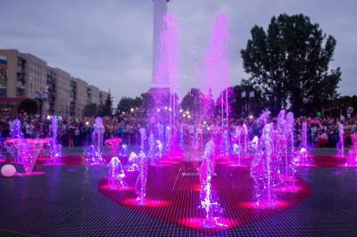 В Рязани приступили к запуску фонтанов