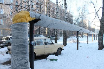 Активисты ОНФ добились восстановления теплоизоляции надземных сетей в Рязани