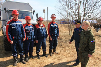 Специалисты Рязаньэнерго 13-15 апреля приняли участие в командно-штабных учениях МЧС России