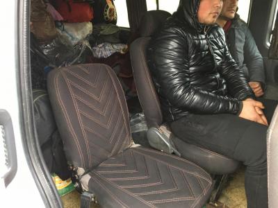 Под Скопином задержан автомобиль, перевозивший пассажиров с нарушениями