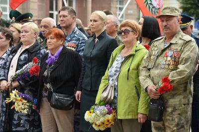В Рязани прошёл митинг-концерт, посвящённый Дню ветеранов боевых действий