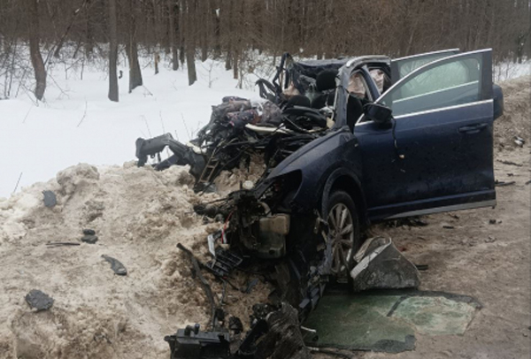 Под Ряжском погиб пассажир Audi, столкнувшейся с большегрузом