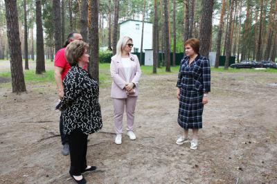 Елена Сорокина осмотрела детские лагеря «Смена» и «Сказка»