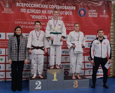 Рязанские дзюдоисты завоевали медали Всероссийских турниров