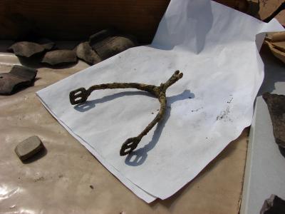 На раскопках в Рязанском кремле обнаружили шпору