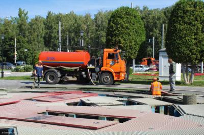 Фонтан на Московском шоссе в Рязани вновь заработает 17 августа