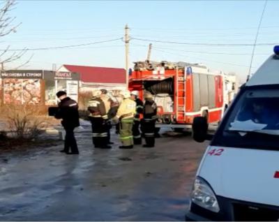 На пожаре в Рязани есть пострадавшие