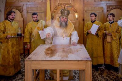 Владыка Вениамин в Михайлове увещевал православных в земном пути