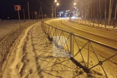 Жители деревни Секиотово пожаловались на нечищенные от снега тротуары