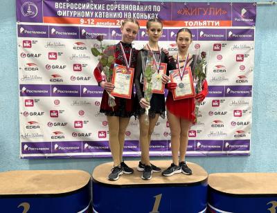Рязанская фигуристка завоевала награду Всероссийских стартов «Жигули»