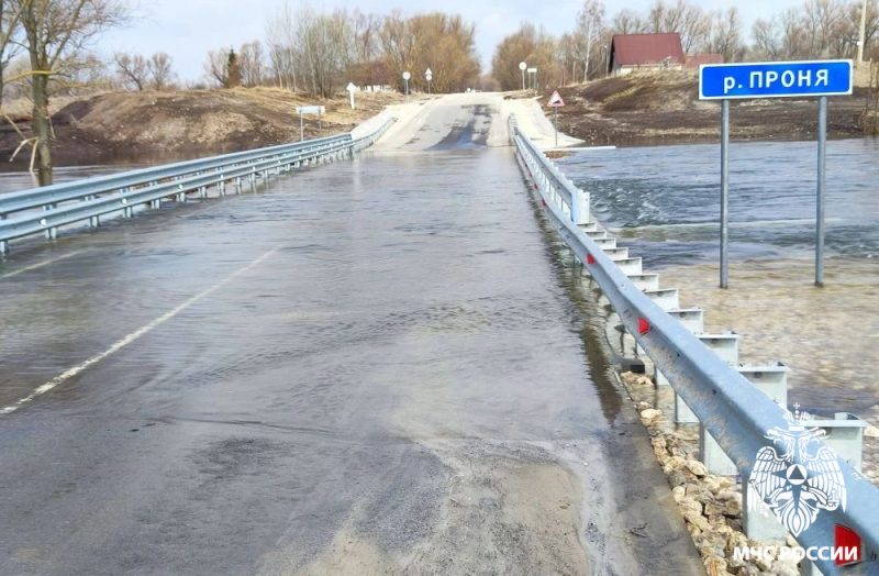 Уровень воды в реке Оке в Рязани повысился на 33 сантиметра