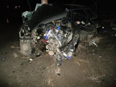 В Рязани водитель «Жигулей» врезался столб и погиб