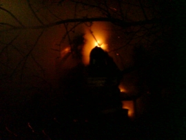 Пожарные не отстояли дачный дом в Сасовском районе