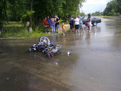 В Шиловском районе подросток на «Жигулях» сбил подростка на мопеде