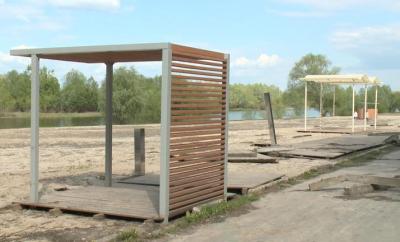 Пляж на озере Ореховое в Рязани не готов к купального сезону