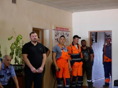 Сотрудникам АО «Рязаньавтодор» рассказали о преимуществах службы по контракту