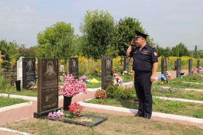 В Рязани почтили память сотрудника милиции, погибшего 22 года назад