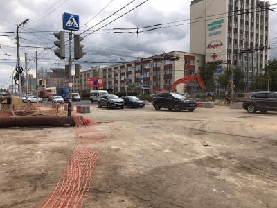Движение на перекрёстке улиц Грибоедова и Есенина в Рязани открыли