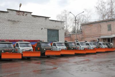В Рязани коммунальную городскую технику готовят к зиме