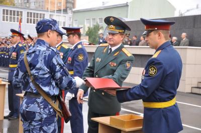 Первокурсники рязанской Академии ФСИН России приняли присягу
