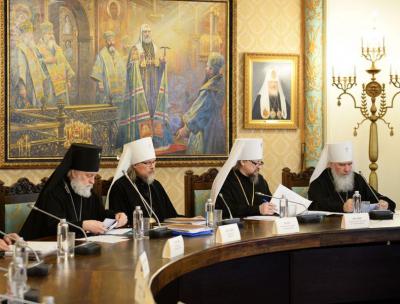 Рязанский митрополит поучаствовал в заседании Высшего Церковного Совета