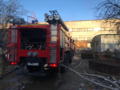 В Рязани после пожара в цеху на проезде Яблочкова проверили воздух